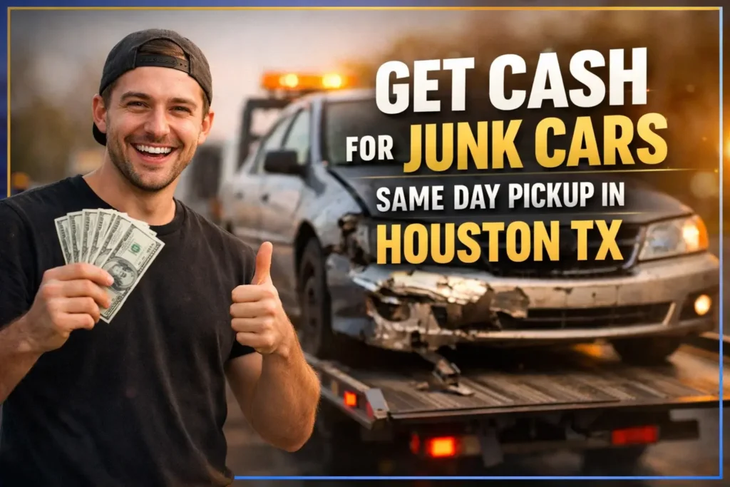 Get Cash for Junk Cars Same Day Pickup in Houston TX