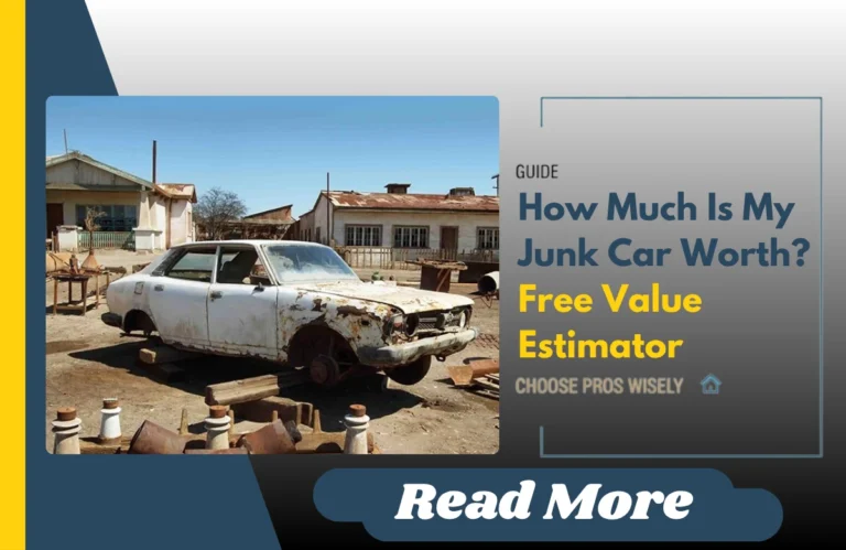 How Much Is My Junk Car Worth? Free Value Estimator