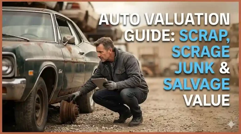 Auto Valuation Guide: Scrap, Junk & Salvage Value