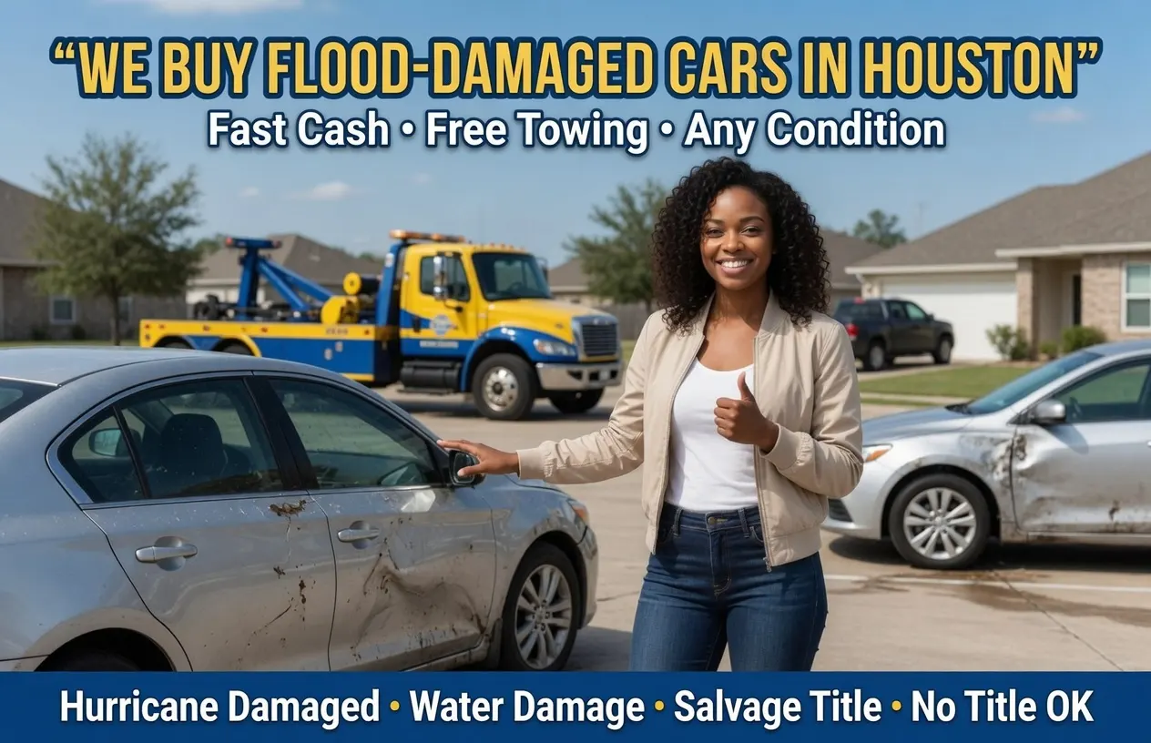 We Buy Flood-Damaged Cars in Houston: Here’s How
