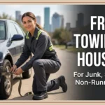 Free Towing Service in Houston for Junk, Salvage & Non-Running Cars
