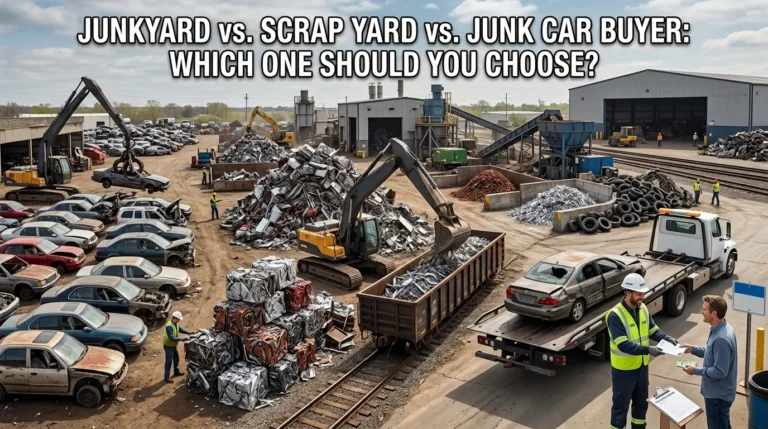 Junkyard vs Scrap Yard vs Junk Car Buyer: Which One Should You Choose?