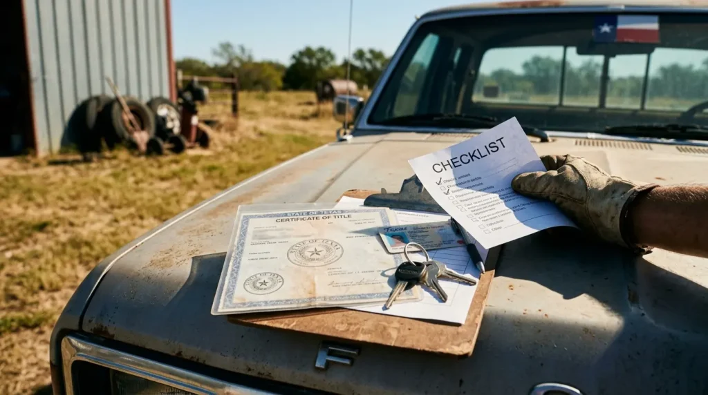 What You Need Texas Junk Car Process