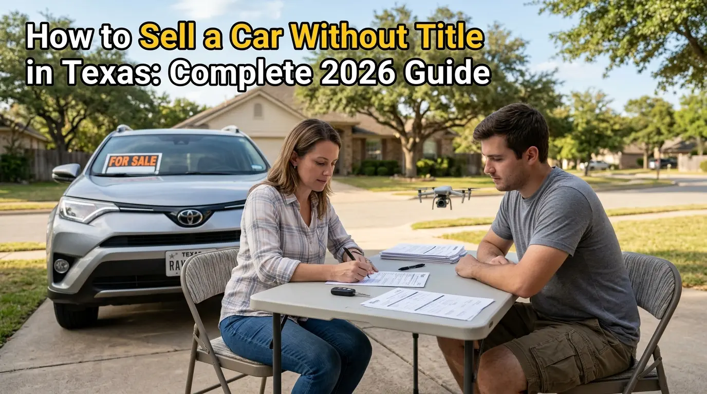 Sell a Car Without Title in Texas